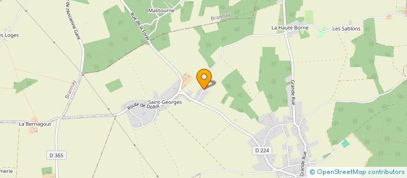 localisation de l'entreprise MONSIEUR AXEL BRUZZO  VILLEBOUGIS