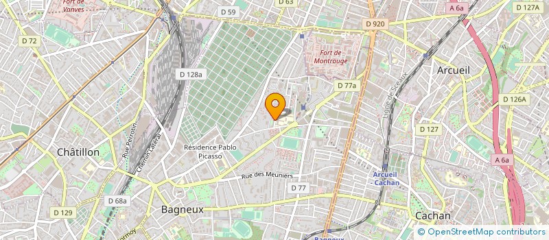 localisation de l'entreprise MONSIEUR AXEL BULLOT à BAGNEUX