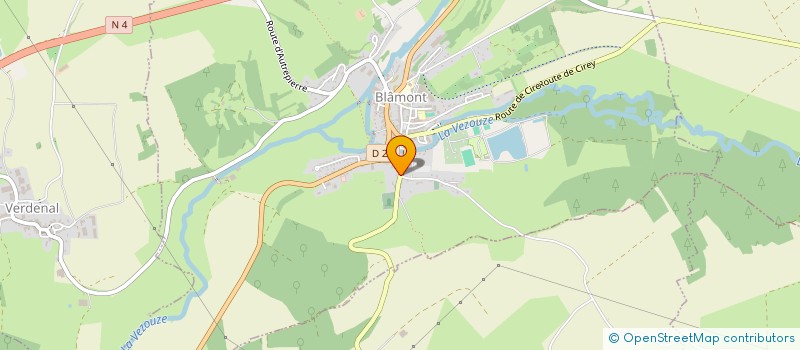 localisation de l'entreprise MONSIEUR AXEL BULUT à BLAMONT
