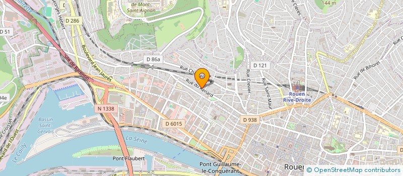 localisation de l'entreprise MONSIEUR AXEL BURETTE à ROUEN