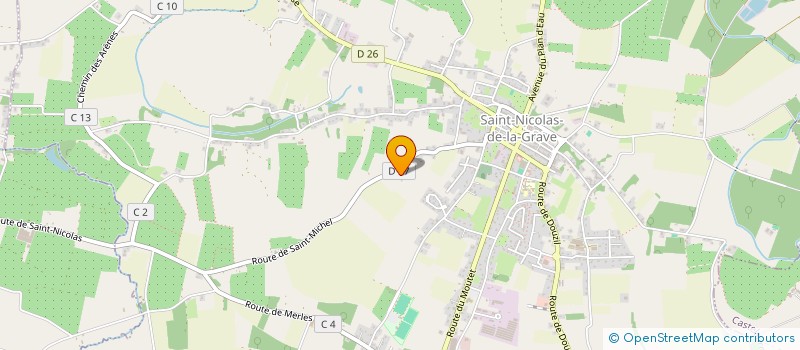 localisation de l'entreprise MONSIEUR AXEL BUSTAMENTE  SAINT-NICOLAS-DE-LA-GRAVE