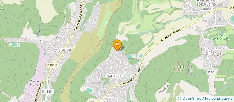 localisation de l'entreprise MONSIEUR AXEL CADIN-REMY  HAYANGE