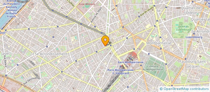 localisation de l'entreprise MONSIEUR AXEL CANAUD  PARIS 15