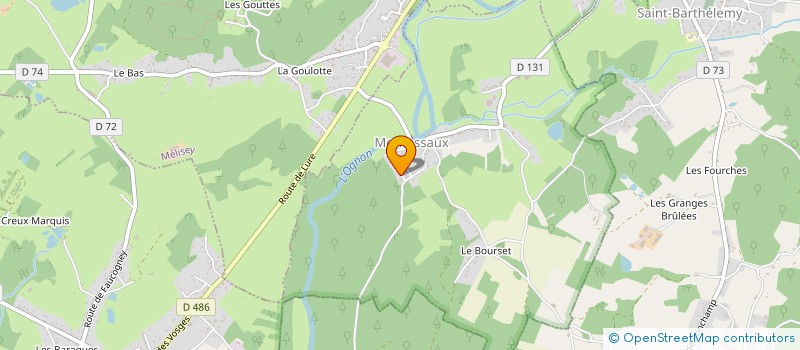 localisation de l'entreprise MONSIEUR AXEL CARDOT  MONTESSAUX