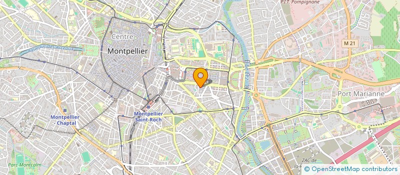 localisation de l'entreprise MONSIEUR AXEL CAZELLES à MONTPELLIER