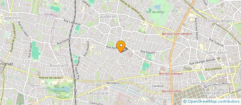 localisation de l'entreprise MONSIEUR AXEL CHAMINADE  BORDEAUX