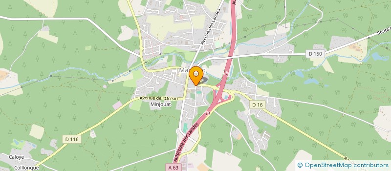 localisation de l'entreprise MONSIEUR AXEL CHARBONNIER  VIRIGNEUX