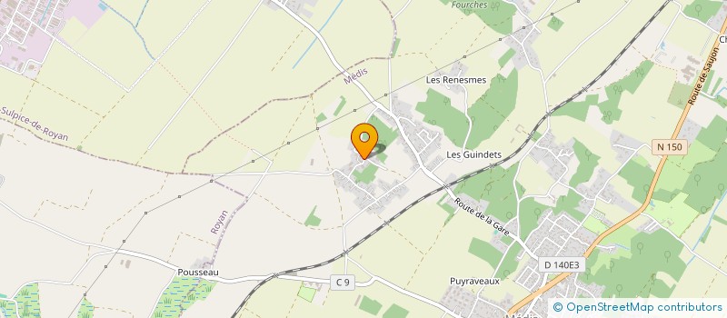 localisation de l'entreprise MONSIEUR AXEL CHARRIT  MEDIS