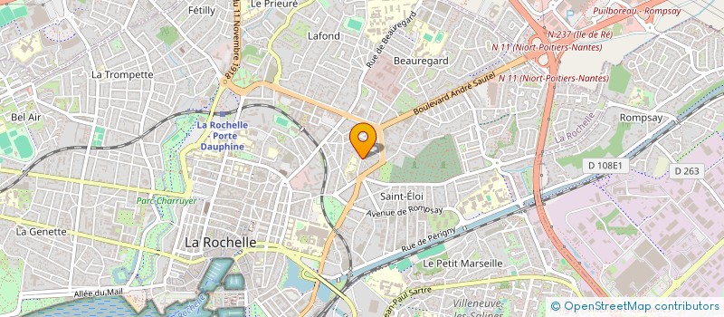 localisation de l'entreprise MONSIEUR AXEL CHEUCLE  LA ROCHELLE