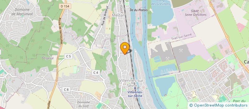 localisation de l'entreprise MONSIEUR AXEL CHEVENEMENT  VILLENNES-SUR-SEINE