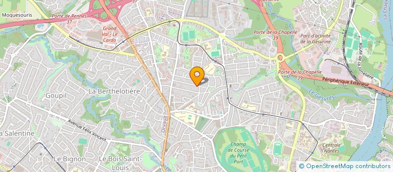 localisation de l'entreprise MONSIEUR AXEL CLAVIER à NANTES