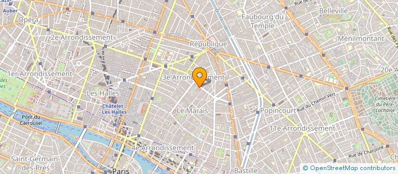 localisation de l'entreprise MONSIEUR AXEL COSTE  PARIS