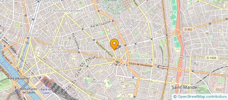 localisation de l'entreprise MONSIEUR AXEL COURTIERE  PARIS