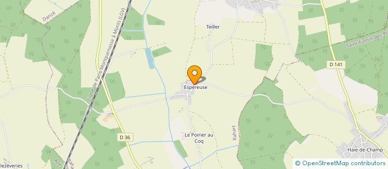 localisation de l'entreprise MONSIEUR AXEL COUTANCEAU  RAHART