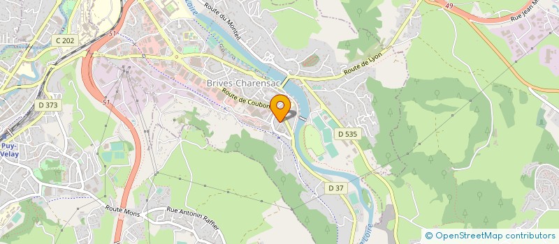 localisation de l'entreprise MONSIEUR AXEL CROSEMARIE  BRIVES-CHARENSAC