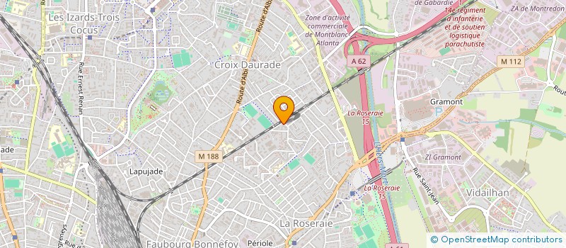 localisation de l'entreprise MONSIEUR AXEL DA COSTA SOARES à TOULOUSE