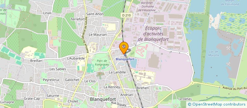 localisation de l'entreprise MONSIEUR AXEL DA SILVA  EYSINES