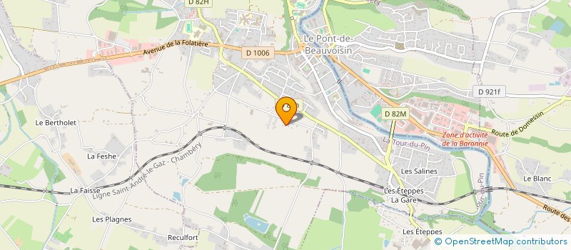 localisation de l'entreprise MONSIEUR AXEL DAO CASTELLANA  LE PONT-DE-BEAUVOISIN