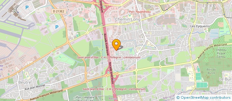 localisation de l'entreprise MONSIEUR AXEL DAUBRIC  MERIGNAC