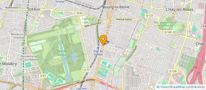 localisation de l'entreprise MONSIEUR AXEL DE LAI à SCEAUX
