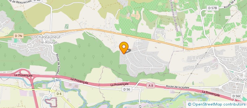 localisation de l'entreprise MONSIEUR AXEL DE LOMBARDON CACHET DE MONTEZAN  CHATEAUNEUF-LE-ROUGE