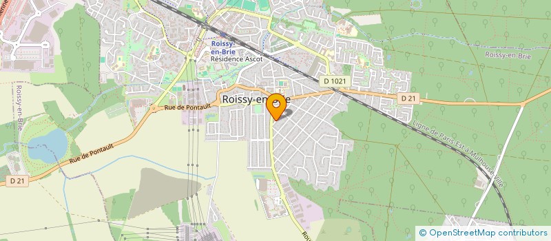 localisation de l'entreprise MONSIEUR AXEL DE SOUSA  ROISSY-EN-BRIE