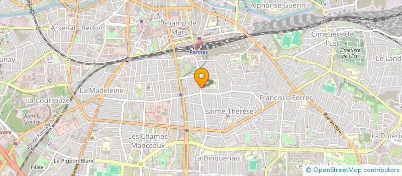 localisation de l'entreprise MONSIEUR AXEL DE VALENCE DE MINARDIERE  RENNES