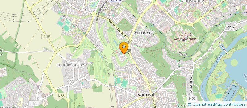 localisation de l'entreprise MONSIEUR AXEL DECLERCQ à VAUREAL