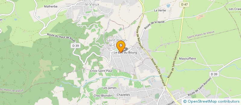 localisation de l'entreprise MONSIEUR AXEL DEGAUDENZI à SAINT-HAON-LE-CHATEL