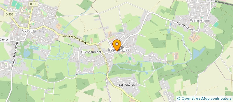 localisation de l'entreprise MONSIEUR AXEL DELCROIX  CYSOING