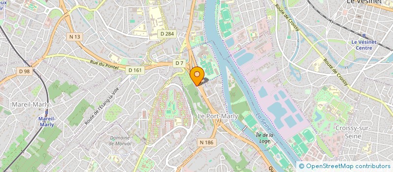 localisation de l'entreprise MONSIEUR AXEL DEMOREST à LE PORT-MARLY