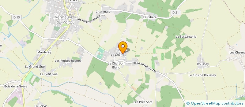 localisation de l'entreprise MONSIEUR AXEL DERET à SAINT-MARTIN-LA-PALLU