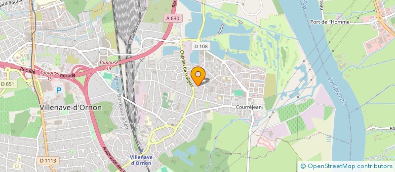 localisation de l'entreprise MONSIEUR AXEL DERNONCOURT  VILLENAVE-D'ORNON