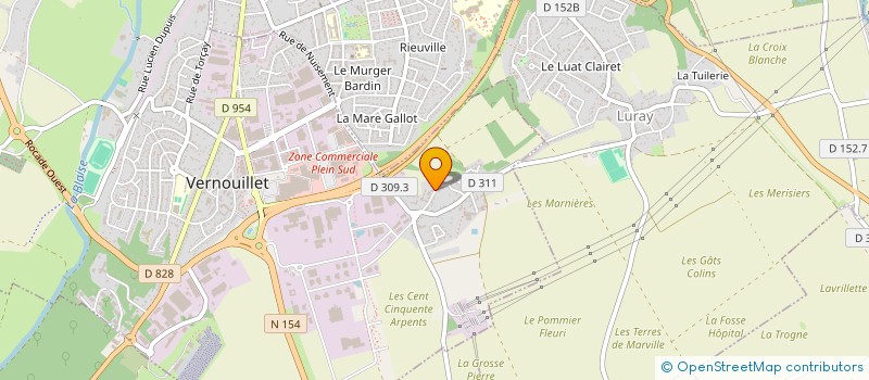 localisation de l'entreprise MONSIEUR AXEL DESNOS à VERNOUILLET