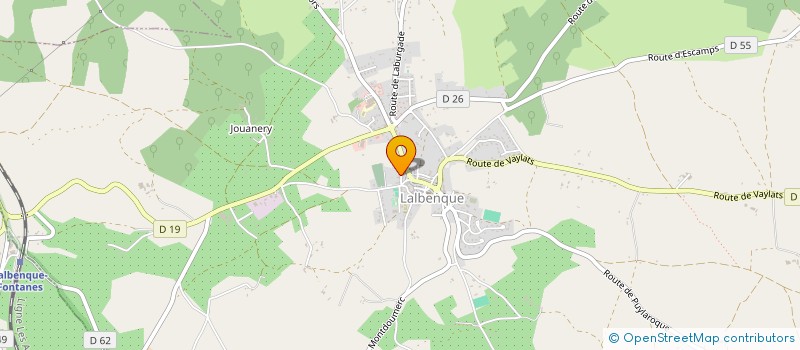 localisation de l'entreprise MONSIEUR AXEL DIAGNE  BACH