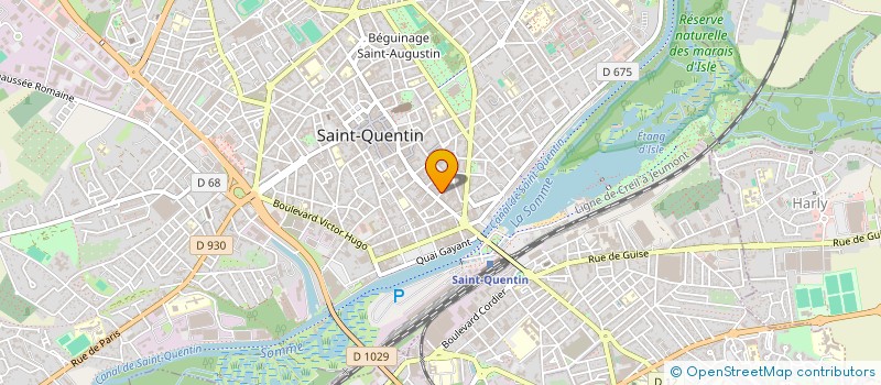 localisation de l'entreprise MONSIEUR AXEL DOL à SAINT-QUENTIN