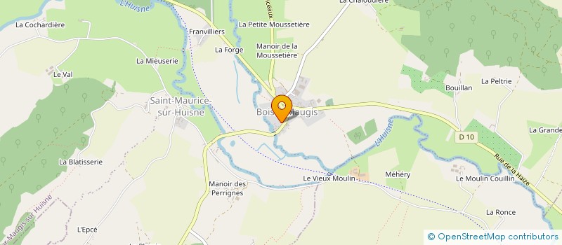 localisation de l'entreprise MONSIEUR AXEL DOMAIN à COUR-MAUGIS SUR HUISNE