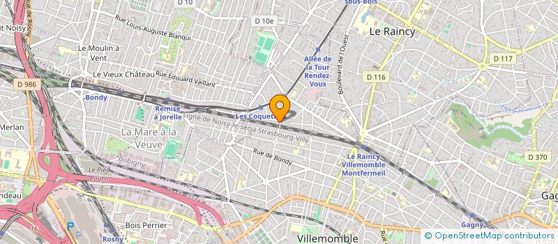 localisation de l'entreprise MONSIEUR AXEL DRUESNE  VILLEMOMBLE