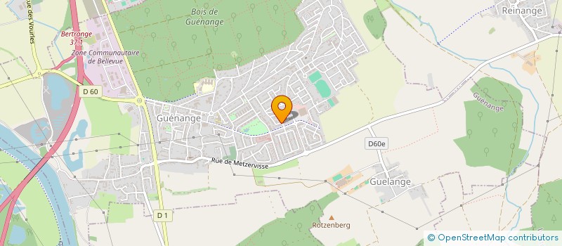 localisation de l'entreprise MONSIEUR AXEL DUFOUR  GUENANGE