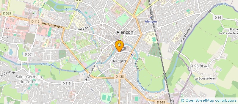 localisation de l'entreprise MONSIEUR AXEL DUSSUET à ALENCON