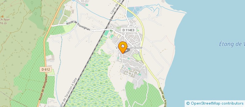 localisation de l'entreprise MONSIEUR AXEL EMILIEN  VIC-LA-GARDIOLE