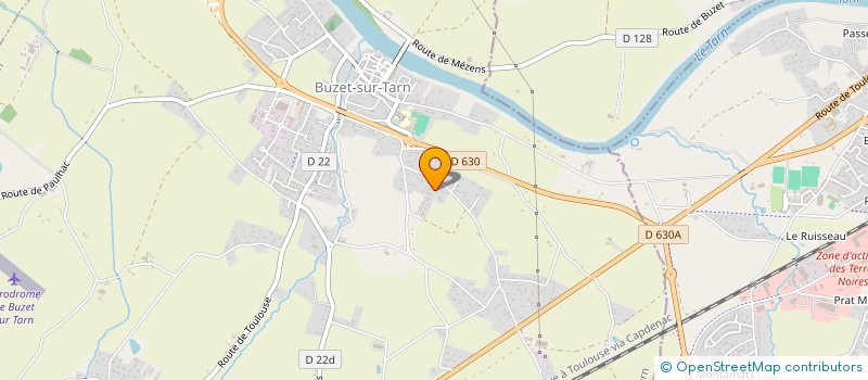 localisation de l'entreprise MONSIEUR AXEL ESCANDE  BUZET-SUR-TARN