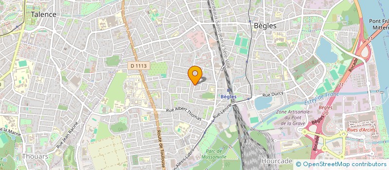 localisation de l'entreprise MONSIEUR AXEL ETIENNE à BEGLES