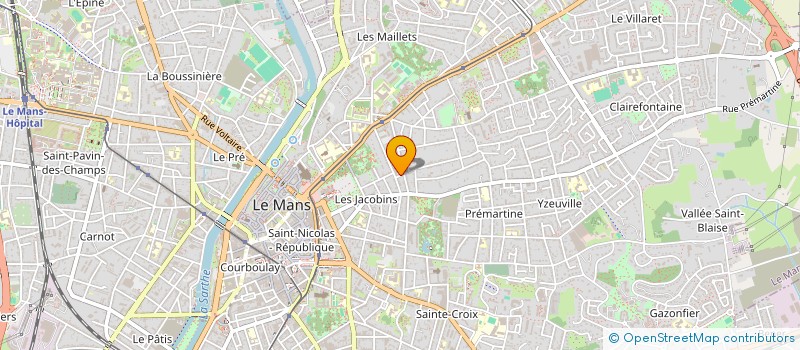 localisation de l'entreprise MONSIEUR AXEL EUGENE EDMOND PAPILLON  LE MANS