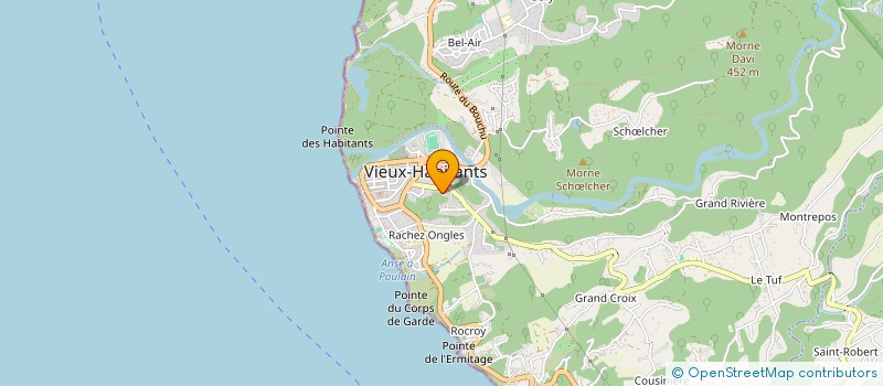 localisation de l'entreprise MONSIEUR AXEL FABRONI  VIEUX-HABITANTS