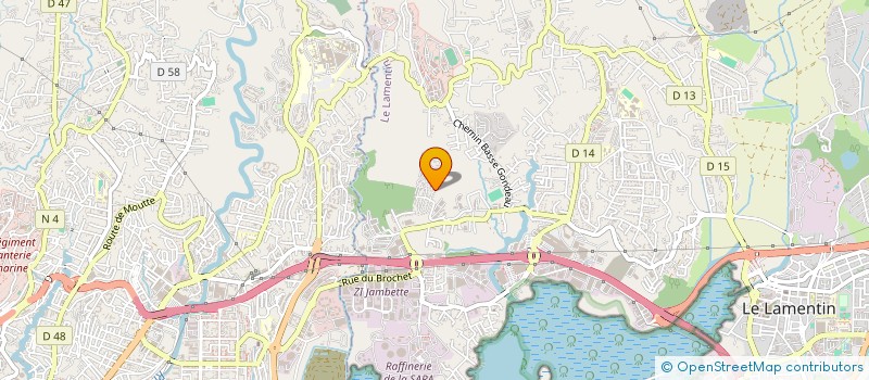localisation de l'entreprise MONSIEUR AXEL FARES  LE LAMENTIN