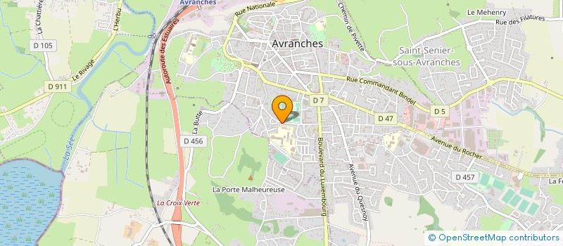 localisation de l'entreprise MONSIEUR AXEL FIERAIN à AVRANCHES