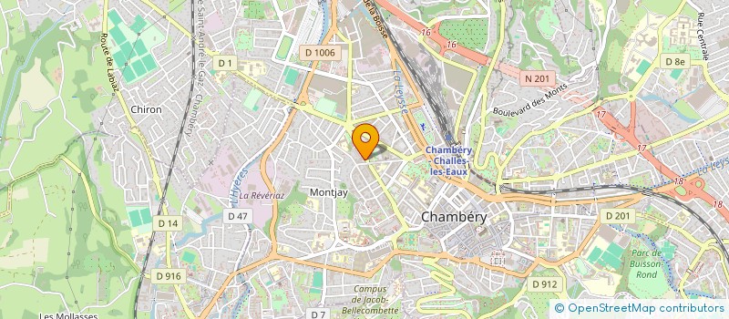 localisation de l'entreprise MONSIEUR AXEL FISCHER à CHAMBERY