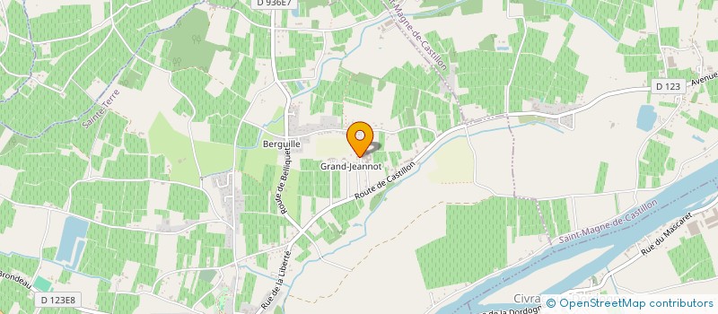 localisation de l'entreprise MONSIEUR AXEL FONMARTY  SAINTE-TERRE