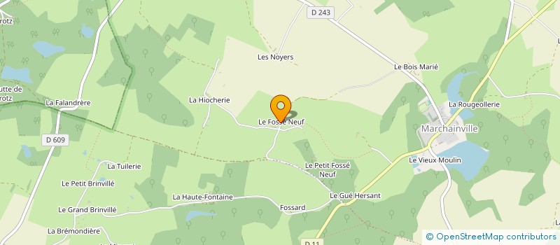 localisation de l'entreprise MONSIEUR AXEL FOUCAULT à LONGNY LES VILLAGES